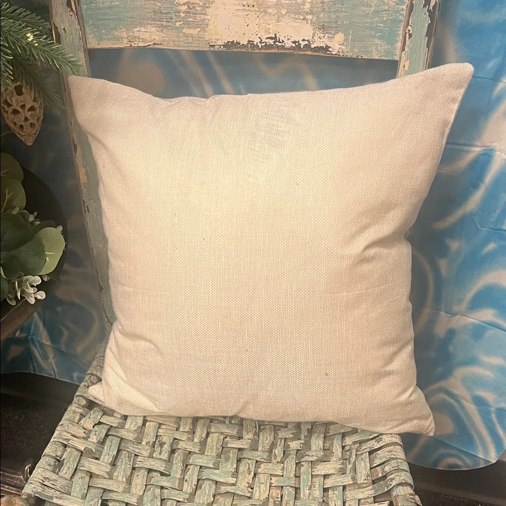 Blue Pumpkin Decorative Pillow